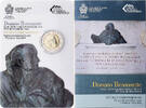 Saint-Marin 2 Euro Donato Bramante, Rome, Bimétallique, KM:296 -