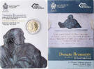 Saint-Marin 2 Euro Donato Bramante, Rome, Bimétallique, KM:296 -