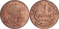 France 1 Centime Daniel-Dupuis, MDP, Bronze, Gadoury:90 -