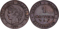 France 1 Centime Cérès, Paris, Bronze, Gadoury:88 -