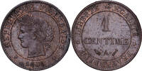 France 1 Centime 1893 Paris C&eacute;r&egrave;s, Paris, Bronze, Gadoury:88 SS+ 34,95 EUR  + 4,95 EUR frais d'envoi