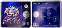 France 10 Euro Champions du monde FIFA, MDP, Argent -