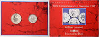 France 2 Frs. + 100 Frs. Coffret 2 Frs. + 100 Frs., Série Commémorative Française, MDP -