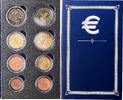 Grèce Set 1 ct. - 2 Euro Années mélangées, Athènes -