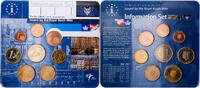 Pays-Bas Set 1 ct. - 2 Euro Information set, Royal Dutch Mint -