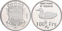 Saint-Pierre-et-Miquelon 100 Francs ESSAI, Cupronickel -