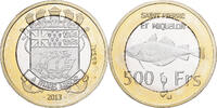 Saint-Pierre-et-Miquelon 500 Francs ESSAI, Bimétallique -