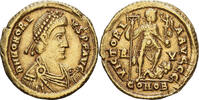 Solidus 408-423 Ravenna Empire romain, Honorius, Ravenne, Or, RIC:1321 SS 1090,00 EUR  + 4,95 EUR frais d'envoi