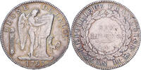 France ECU, 6 Livres 1793 Paris Convention, G&eacute;nie, Paris, Argent SS 549,00 EUR  + 4,95 EUR frais d'envoi