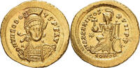  Solidus 441-450 Constantinople Empire romain, Th&eacute;odose II, Constantinop... 1390,00 EUR  + 4,95 EUR frais d'envoi