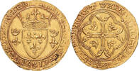 France Écu d'or à la couronne Charles VII, Montpellier, Or -