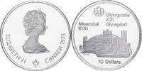 Canada 10 Dollars Élisabeth II, 1976 Montreal Olympics, Royal Canadian -
