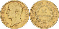 France 20 Francs 1807 A Napol&eacute;on Ier, Paris, Or, Gadoury:1023a, KM:A687.... 1150,00 EUR  + 4,95 EUR frais d'envoi