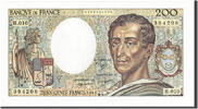 France 200 Francs Billet, 200 F 1981-1994 ''Montesquieu'' -