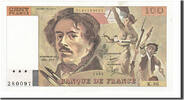 France 100 Francs Billet, 100 F 1978-1995 ''Delacroix'' -