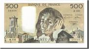 France 500 Francs Billet, 500 F 1968-1993 ''Pascal'', 1991-10-03 -