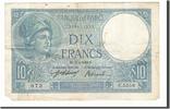 France 10 Francs Billet, 10 F 1916-1942 ''Minerve'', 1918-04-13 -