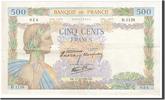 France 5 Francs Billet, 500 F 1940-1944 ''La Paix'', 1940-10-17 -