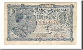 Belgique 1 Franc Billet, 1920-12-21, KM:92 -