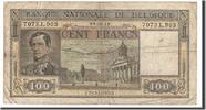 Belgique 100 Francs Billet, 1949-06-09, KM:126 -