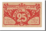 25 Centimes  Frankreich Geldschein, Nancy, UNZ, Pirot:87-64 UNZ