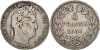 France 5 Francs Monnaie, Louis-Philippe, Perpignan, Argent -