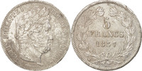 France 5 Francs Monnaie, Louis-Philippe, Rouen, Argent, KM:749.2 -
