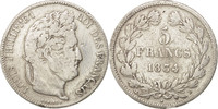 France 5 Francs Monnaie, Louis-Philippe, Lyon, Argent, KM:749.4 -