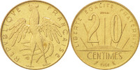 France 20 Centimes Monnaie, Aluminum-Bronze, Gadoury:331 -