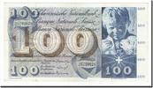 Suisse 100 Franken Billet, 1961-12-21, KM:49g -
