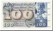 Suisse 100 Franken Billet, 1961-12-21, KM:49d -