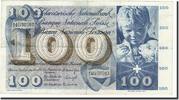 Suisse 100 Franken Billet, 1963-03-28, KM:49e -