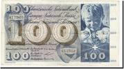 Suisse 100 Franken Billet, 1956-10-25, KM:49a -