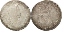 France 12 Sols, 1/10 ECU Monnaie, Louis XV, 1/10 Écu Vertugadin, Paris -