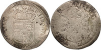 Pays-Bas espagnols 4 Patards Monnaie, Flandre, Bruges, Argent, KM:94 -