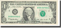 États-Unis One Dollar Billet, KM:4013 -