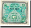 France 2 Francs Drapeau/France, Fayette:16.3, KM:114a -
