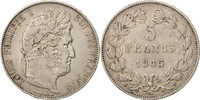 France 5 Francs Monnaie, Louis-Philippe, Lille, Argent, KM:749.13 -