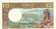 Tahiti 100 Francs UNZ- -