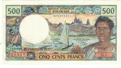 Nouvelle-Calédonie 500 Francs Billet, NOUMÉA, KM:60a -