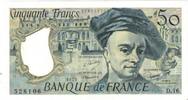 France 50 Francs Quentin de La Tour, STROHL TRONCHE DENTAUD -