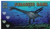 Espagne Billet Touristique Billet, JURASSIC BANK 35 DIN -