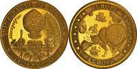 Monaco Jeton Ecu Europa, Montgolfier, Copper-Nickel-Aluminum -