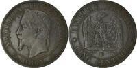 France 5 Centimes Monnaie, Napoleon III, Napoléon III, Strasbourg -