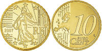 France 10 Euro Cent Paris, BE, Laiton, KM:1410 -