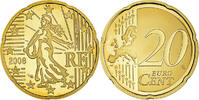 France 20 Euro Cent Paris, Proof / BE, Laiton, KM:1411 -