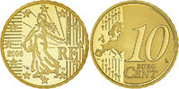 France 10 Euro Cent Paris, Proof / BE, Laiton, KM:1410 -