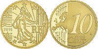 France 10 Euro Cent BE, Laiton, KM:New -