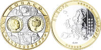 Monaco Médaille L'Europe, Politics, FDC, Argent -