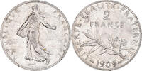 France 2 Francs Monnaie, Semeuse, Paris, Argent, Gadoury:532 -